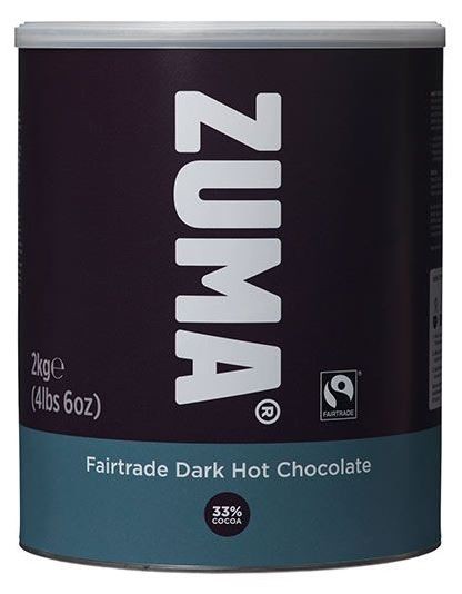 Zuma Dark FairTrade Hot Chocolate Powder 2 KG